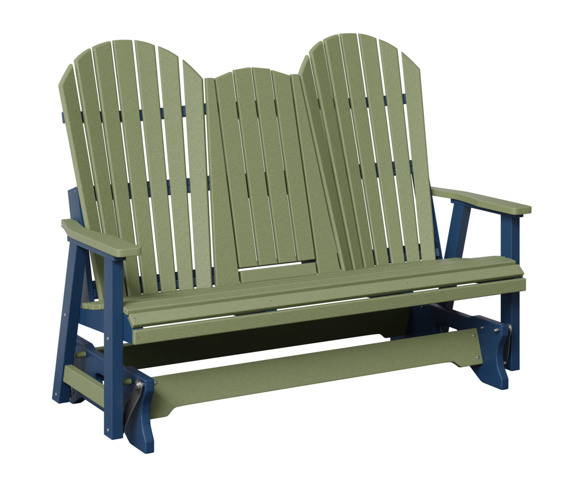 Comfo-Back Three Seat Glider w/Console Allochrome Brackets