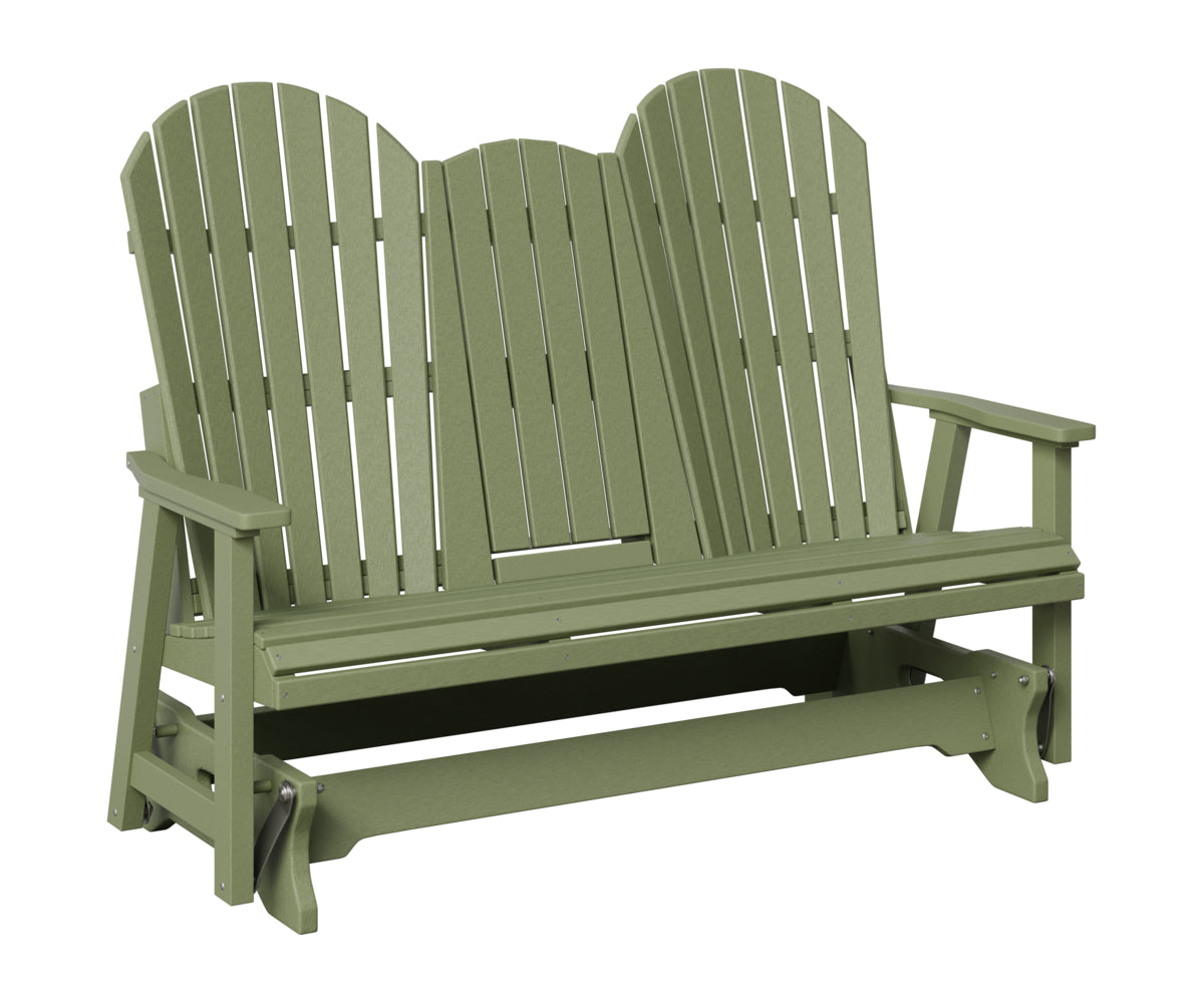 Comfo-Back Three Seat Glider w/Console Allochrome Brackets