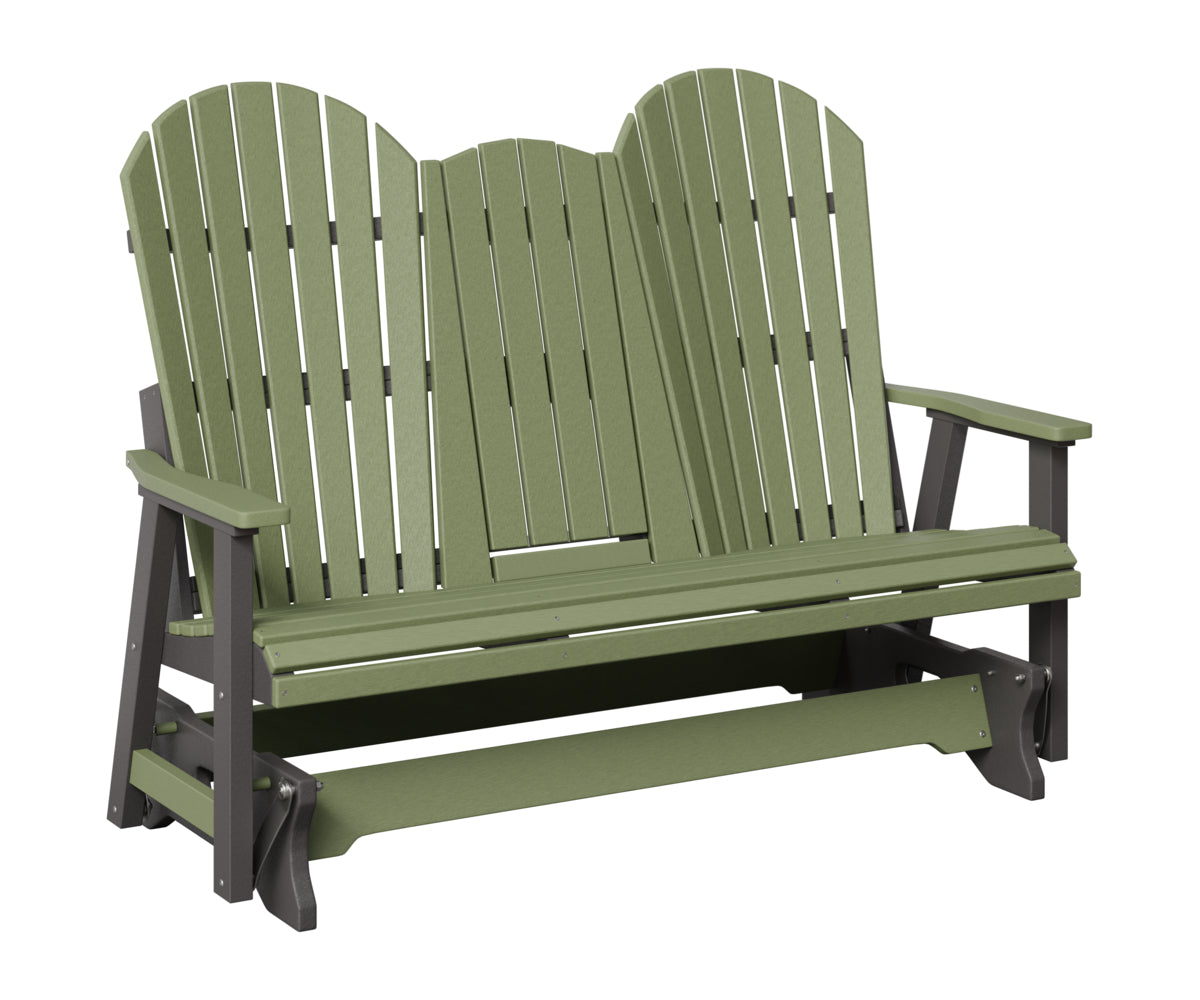Comfo-Back Three Seat Glider w/Console Allochrome Brackets