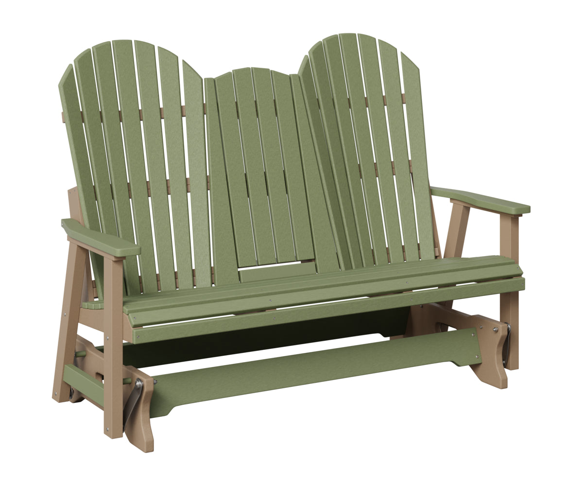 Comfo-Back Three Seat Glider w/Console Allochrome Brackets