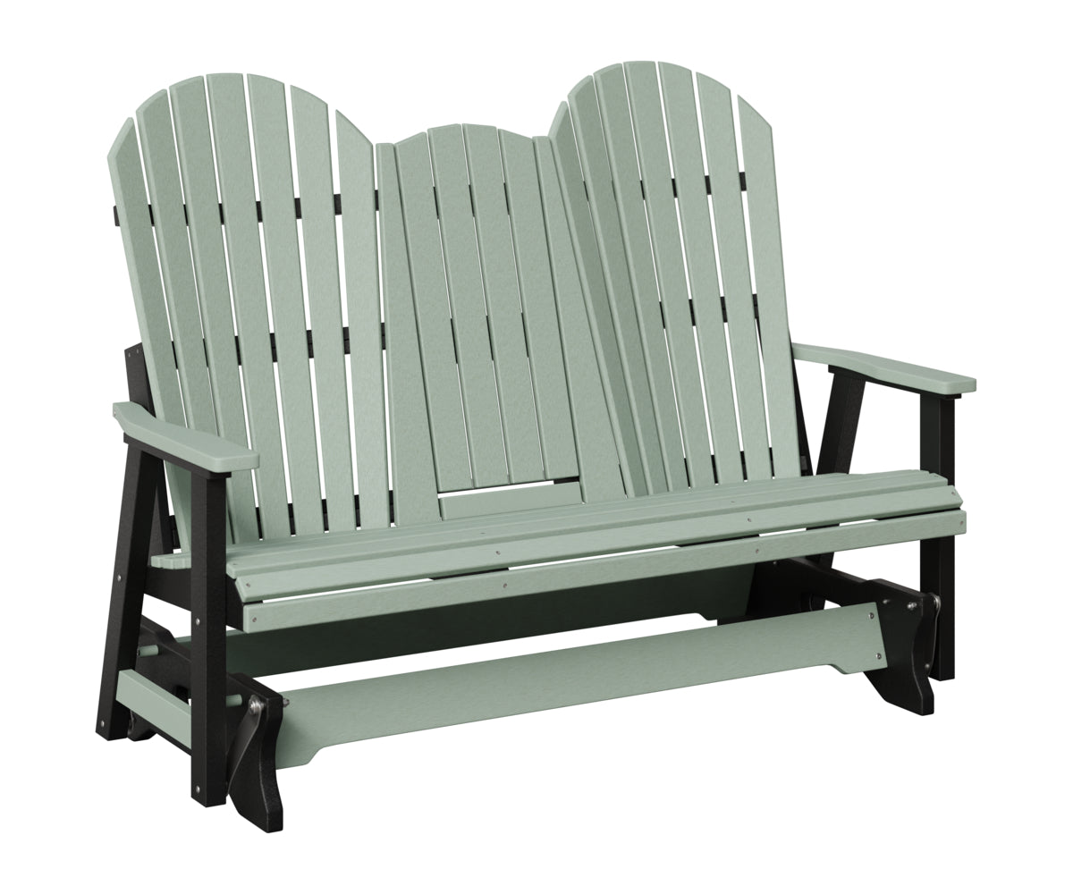 Comfo-Back Three Seat Glider w/Console Allochrome Brackets