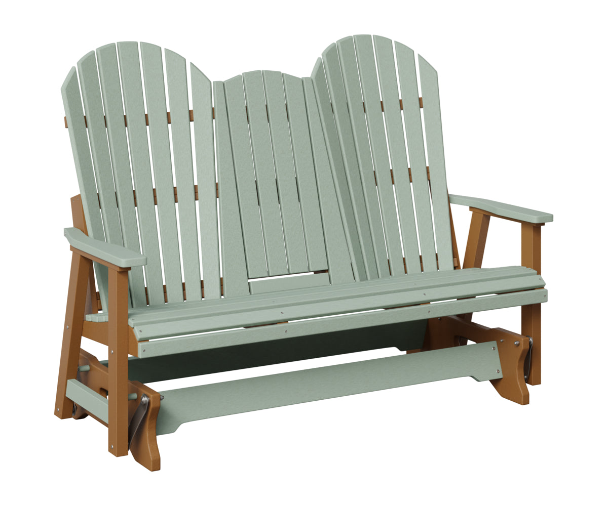 Comfo-Back Three Seat Glider w/Console Allochrome Brackets