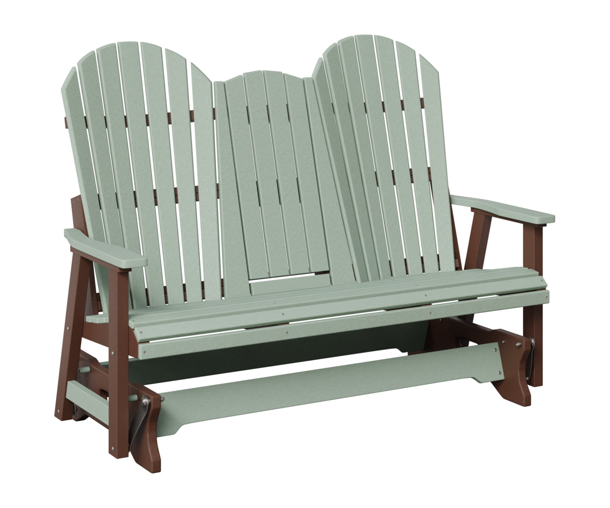 Comfo-Back Three Seat Glider w/Console Allochrome Brackets