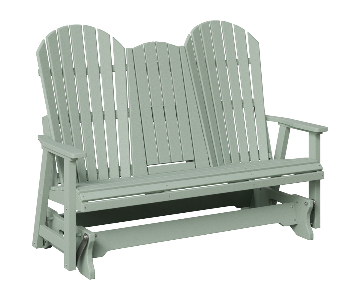 Comfo-Back Three Seat Glider w/Console Allochrome Brackets