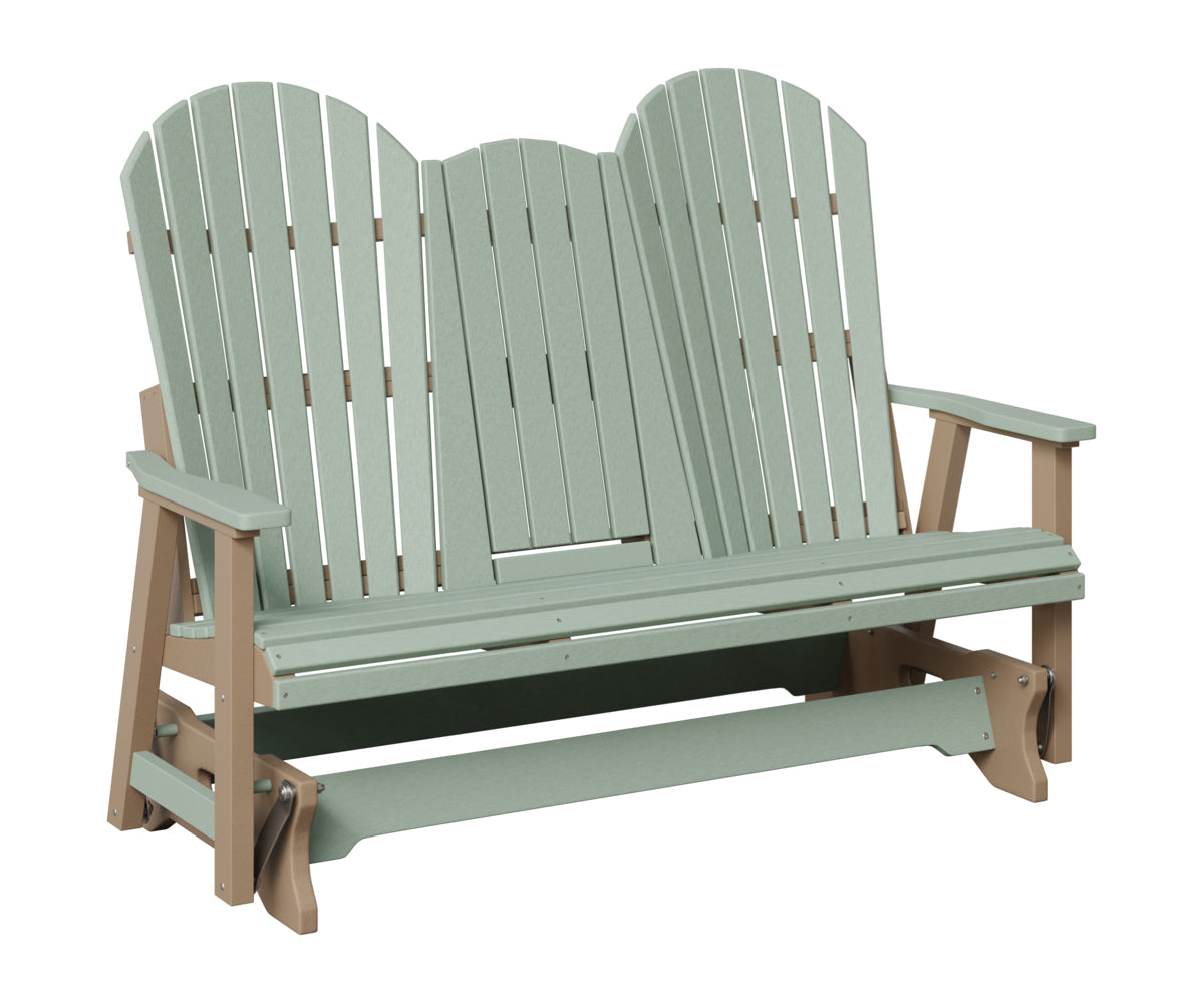 Comfo-Back Three Seat Glider w/Console Allochrome Brackets