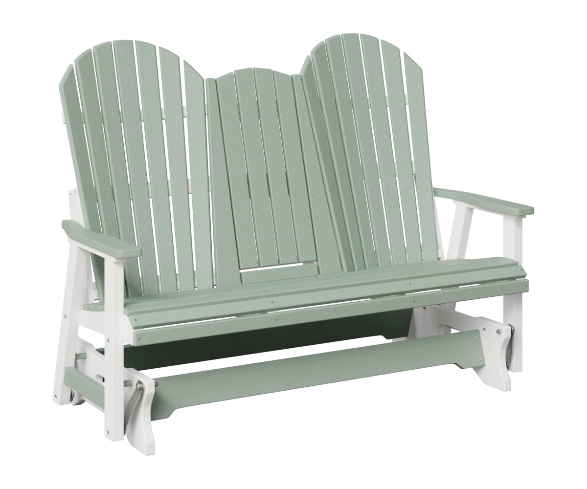 Comfo-Back Three Seat Glider w/Console Allochrome Brackets