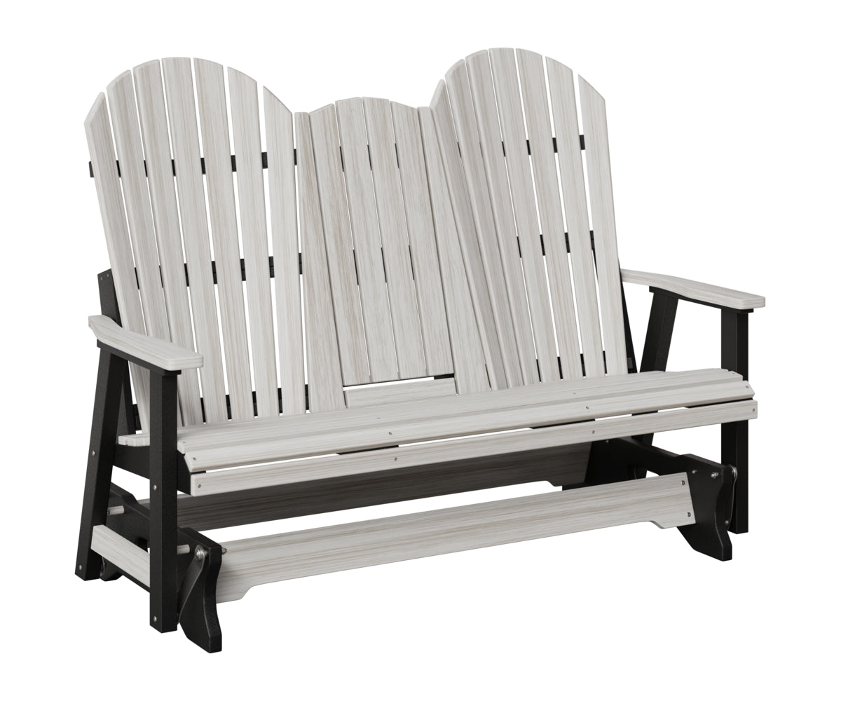 Comfo-Back Three Seat Glider w/Console Allochrome Brackets