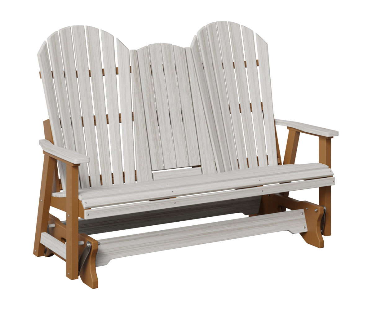 Comfo-Back Three Seat Glider w/Console Allochrome Brackets
