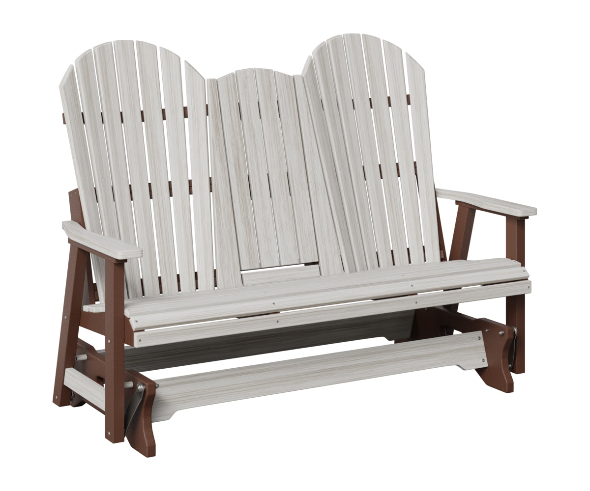 Comfo-Back Three Seat Glider w/Console Allochrome Brackets