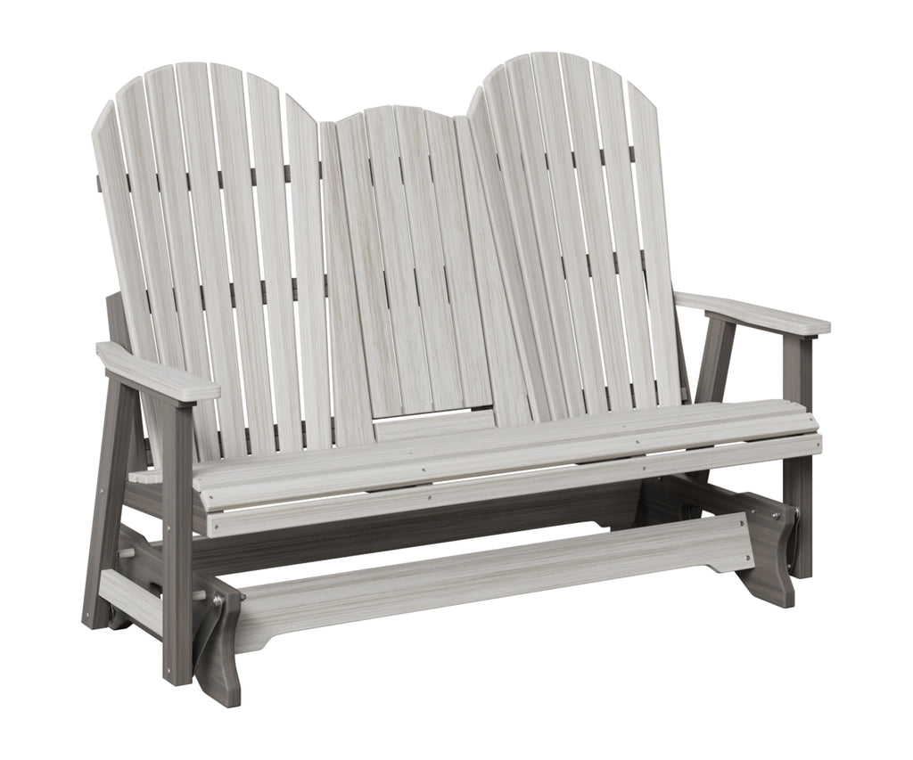 Comfo-Back Three Seat Glider w/Console Allochrome Brackets