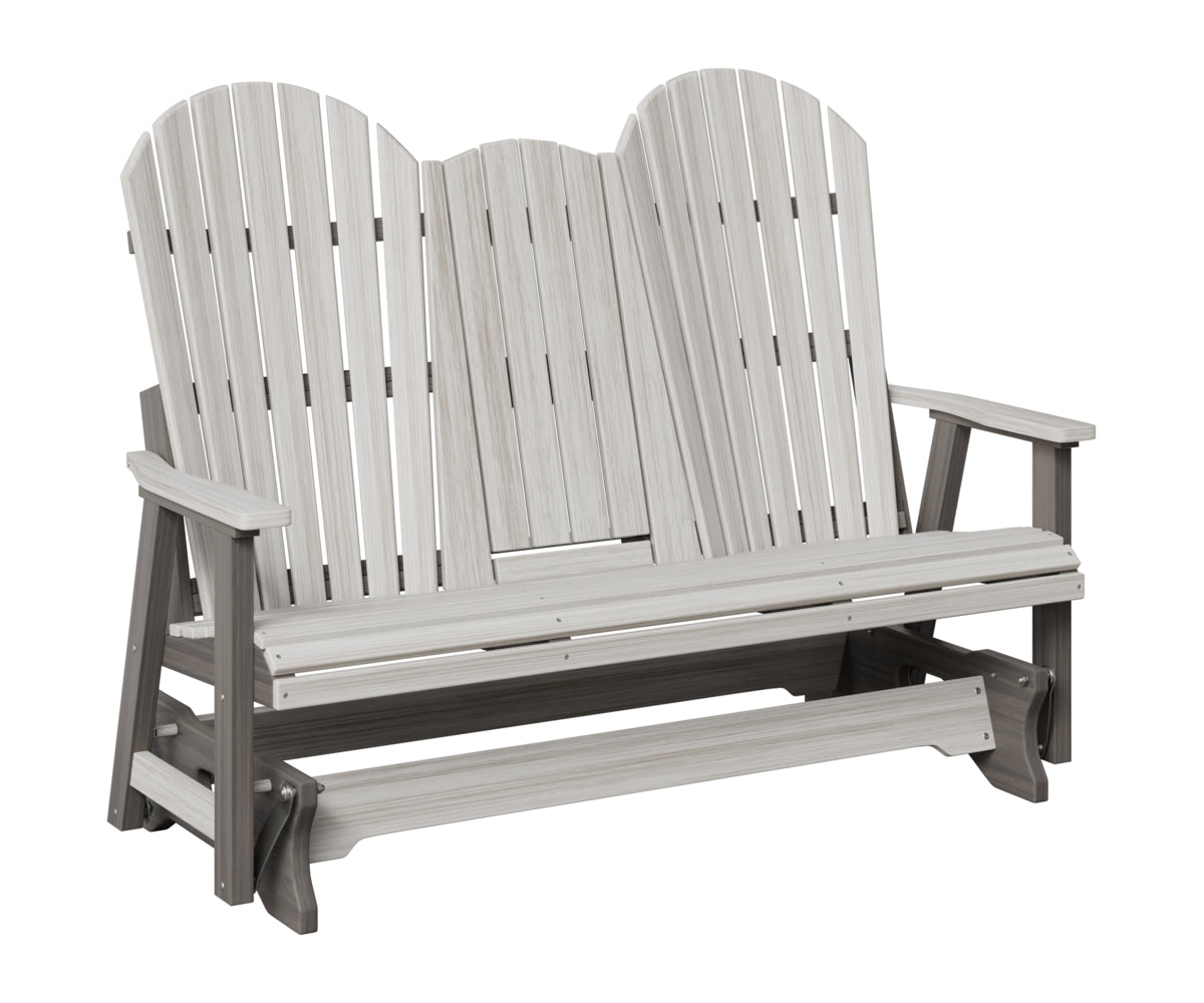 Comfo-Back Three Seat Glider w/Console Allochrome Brackets