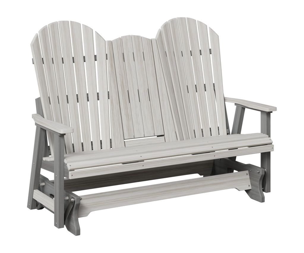 Comfo-Back Three Seat Glider w/Console Allochrome Brackets