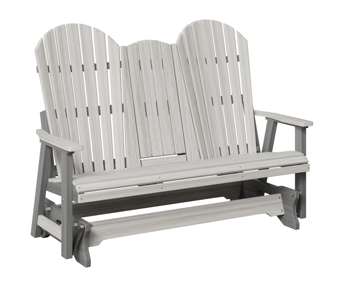 Comfo-Back Three Seat Glider w/Console Allochrome Brackets