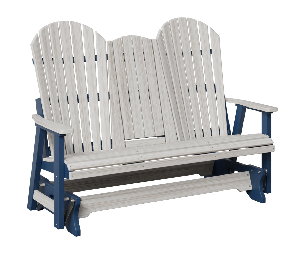 Comfo-Back Three Seat Glider w/Console Allochrome Brackets