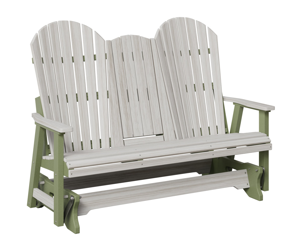 Comfo-Back Three Seat Glider w/Console Allochrome Brackets