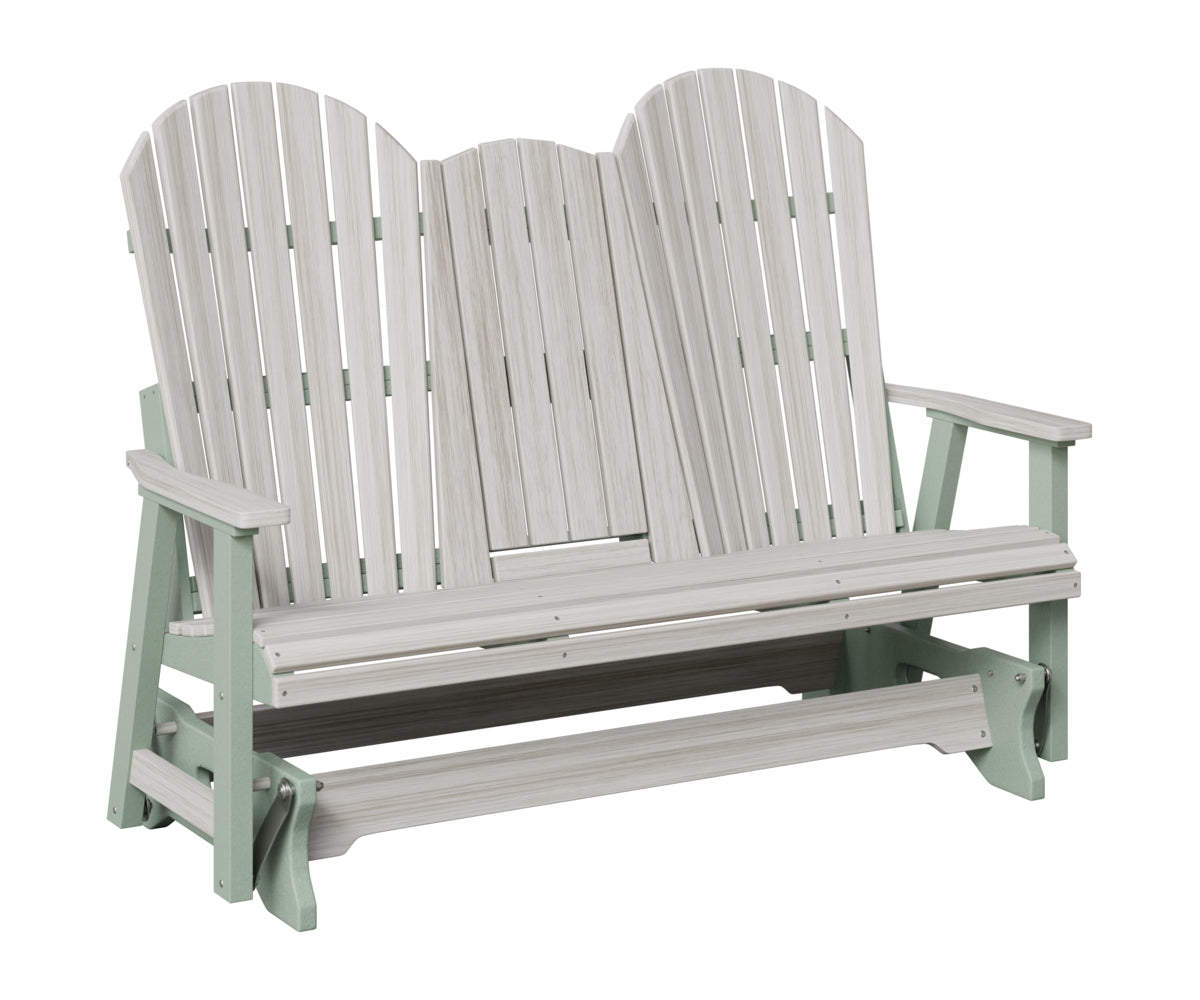 Comfo-Back Three Seat Glider w/Console Allochrome Brackets