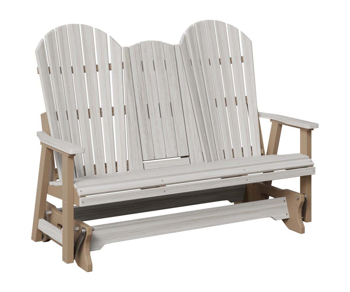 Comfo-Back Three Seat Glider w/Console Allochrome Brackets