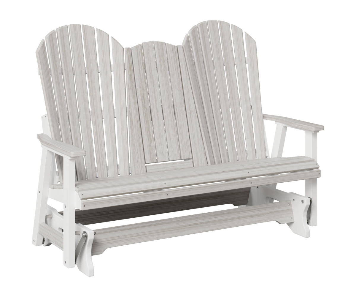 Comfo-Back Three Seat Glider w/Console Allochrome Brackets