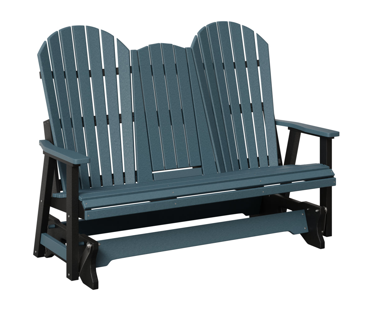 Comfo-Back Three Seat Glider w/Console Allochrome Brackets