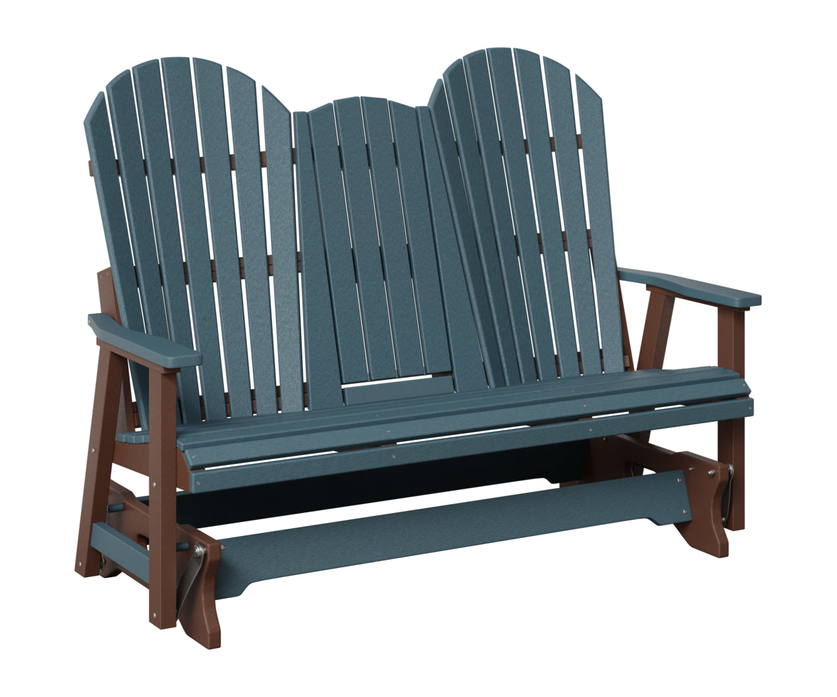 Comfo-Back Three Seat Glider w/Console Allochrome Brackets