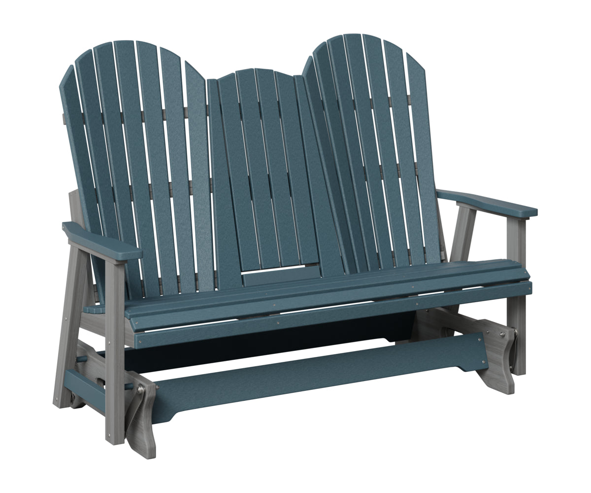 Comfo-Back Three Seat Glider w/Console Allochrome Brackets