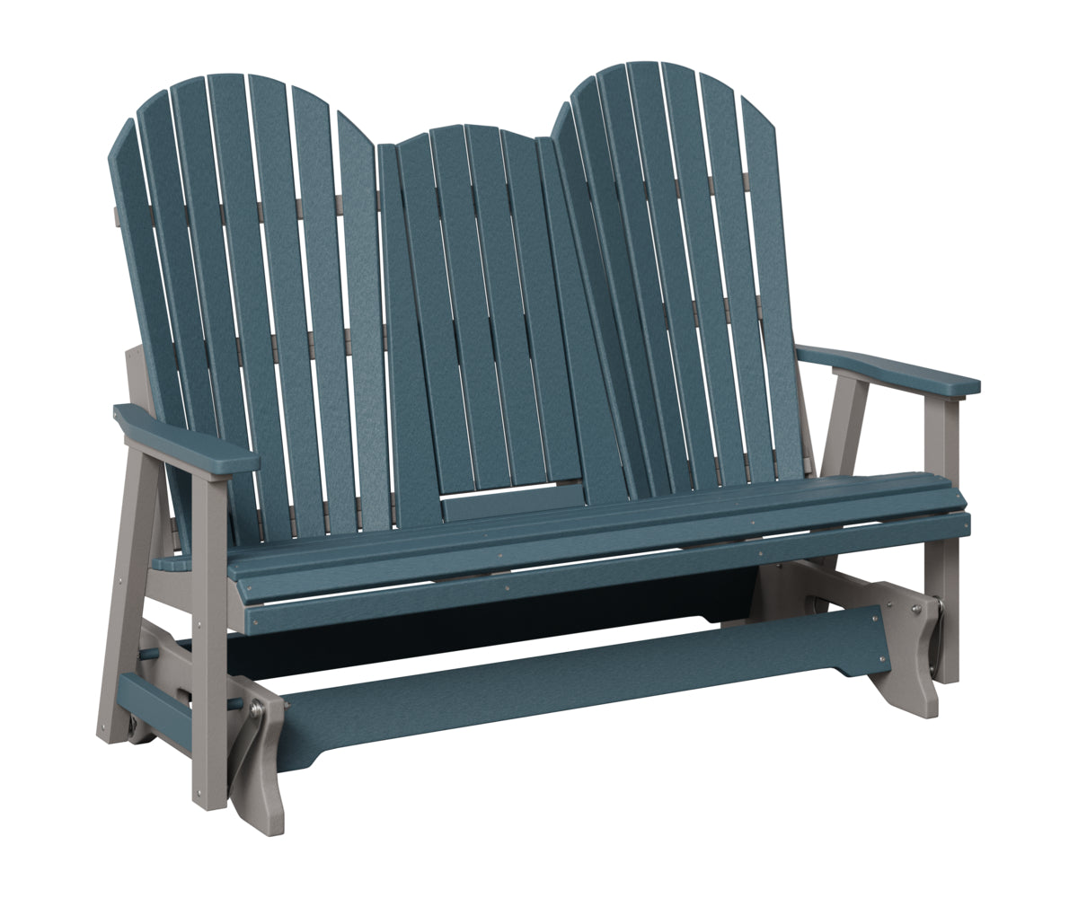Comfo-Back Three Seat Glider w/Console Allochrome Brackets
