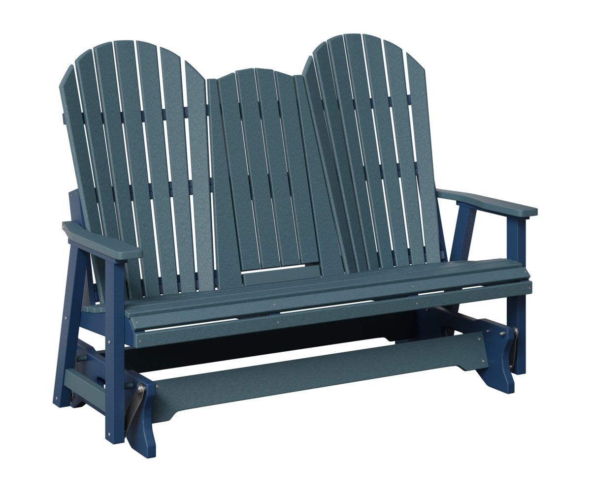 Comfo-Back Three Seat Glider w/Console Allochrome Brackets