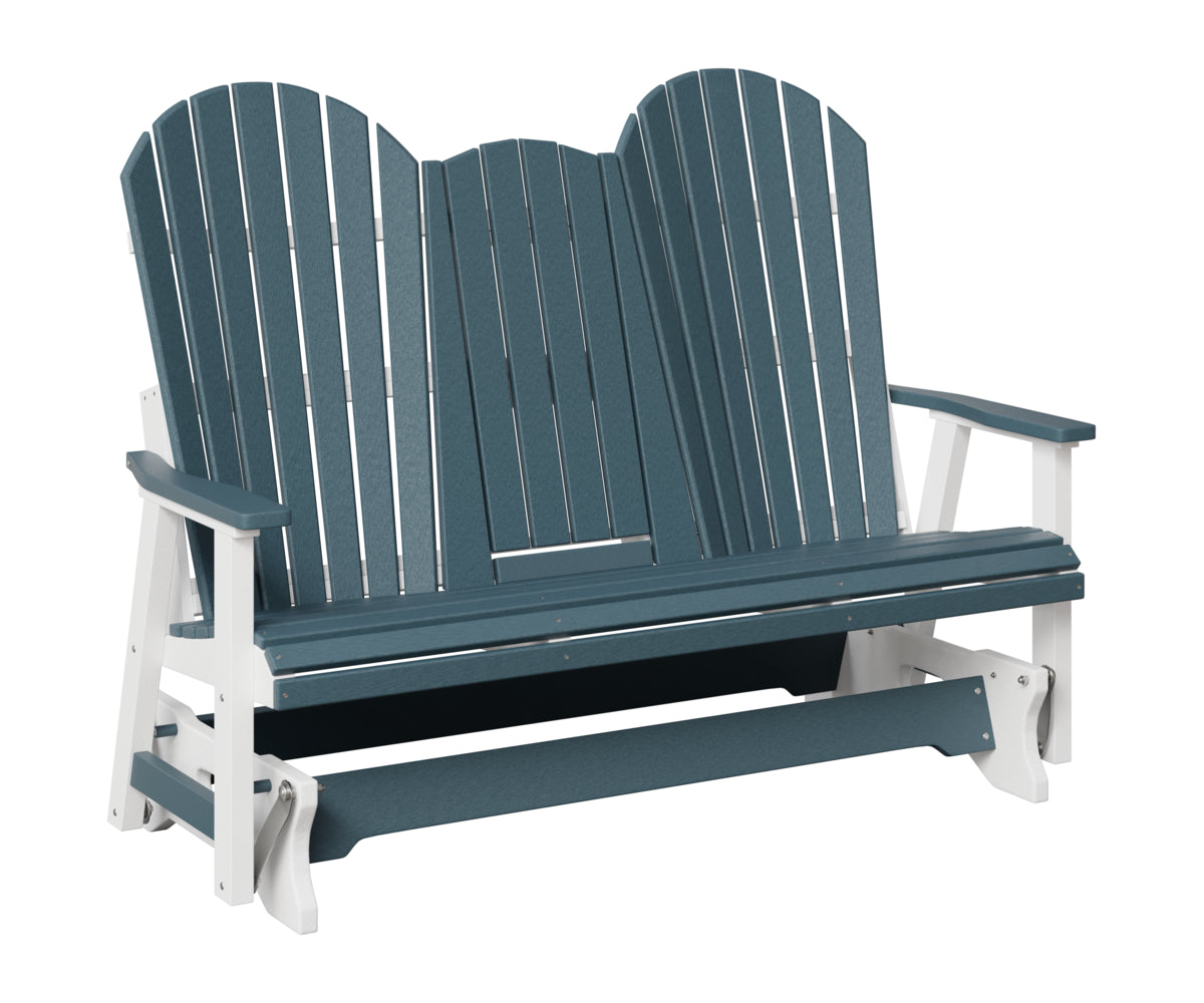 Comfo-Back Three Seat Glider w/Console Allochrome Brackets