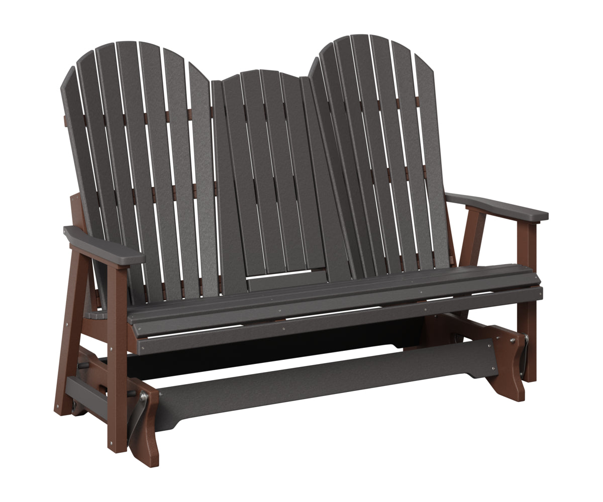 Comfo-Back Three Seat Glider w/Console Allochrome Brackets