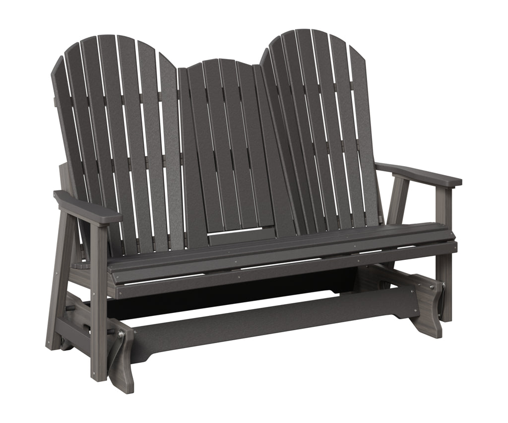 Comfo-Back Three Seat Glider w/Console Allochrome Brackets