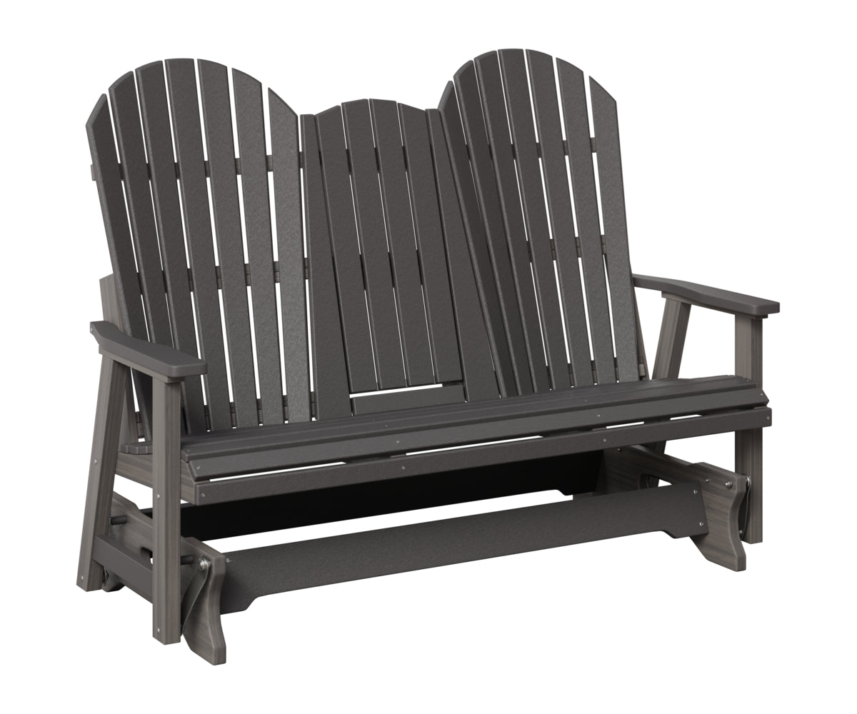Comfo-Back Three Seat Glider w/Console Allochrome Brackets