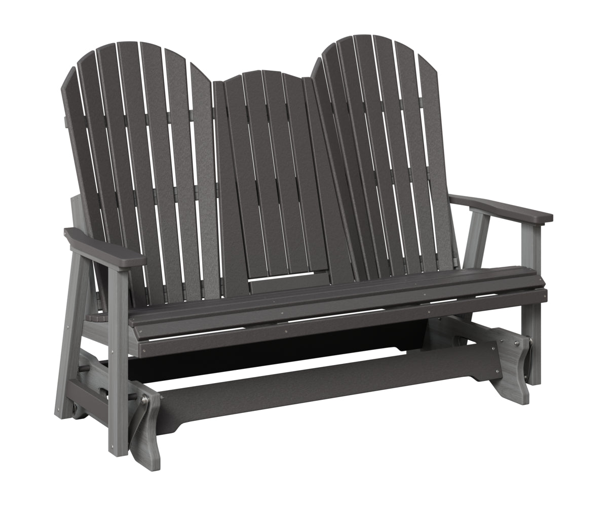 Comfo-Back Three Seat Glider w/Console Allochrome Brackets