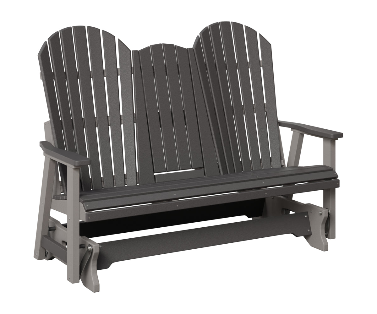 Comfo-Back Three Seat Glider w/Console Allochrome Brackets