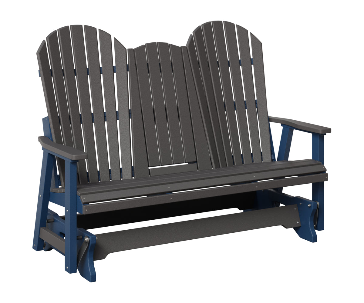 Comfo-Back Three Seat Glider w/Console Allochrome Brackets