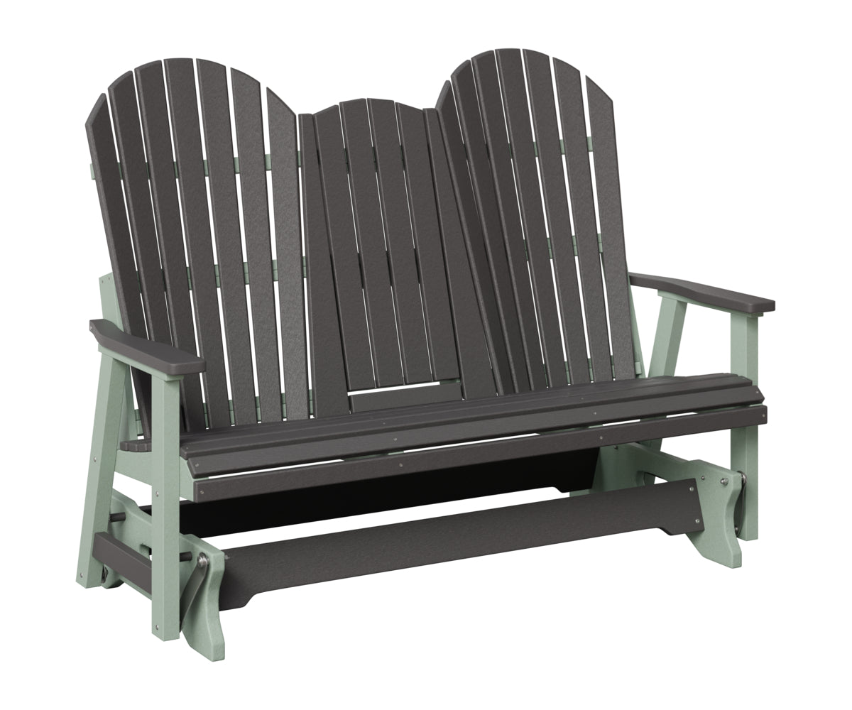 Comfo-Back Three Seat Glider w/Console Allochrome Brackets