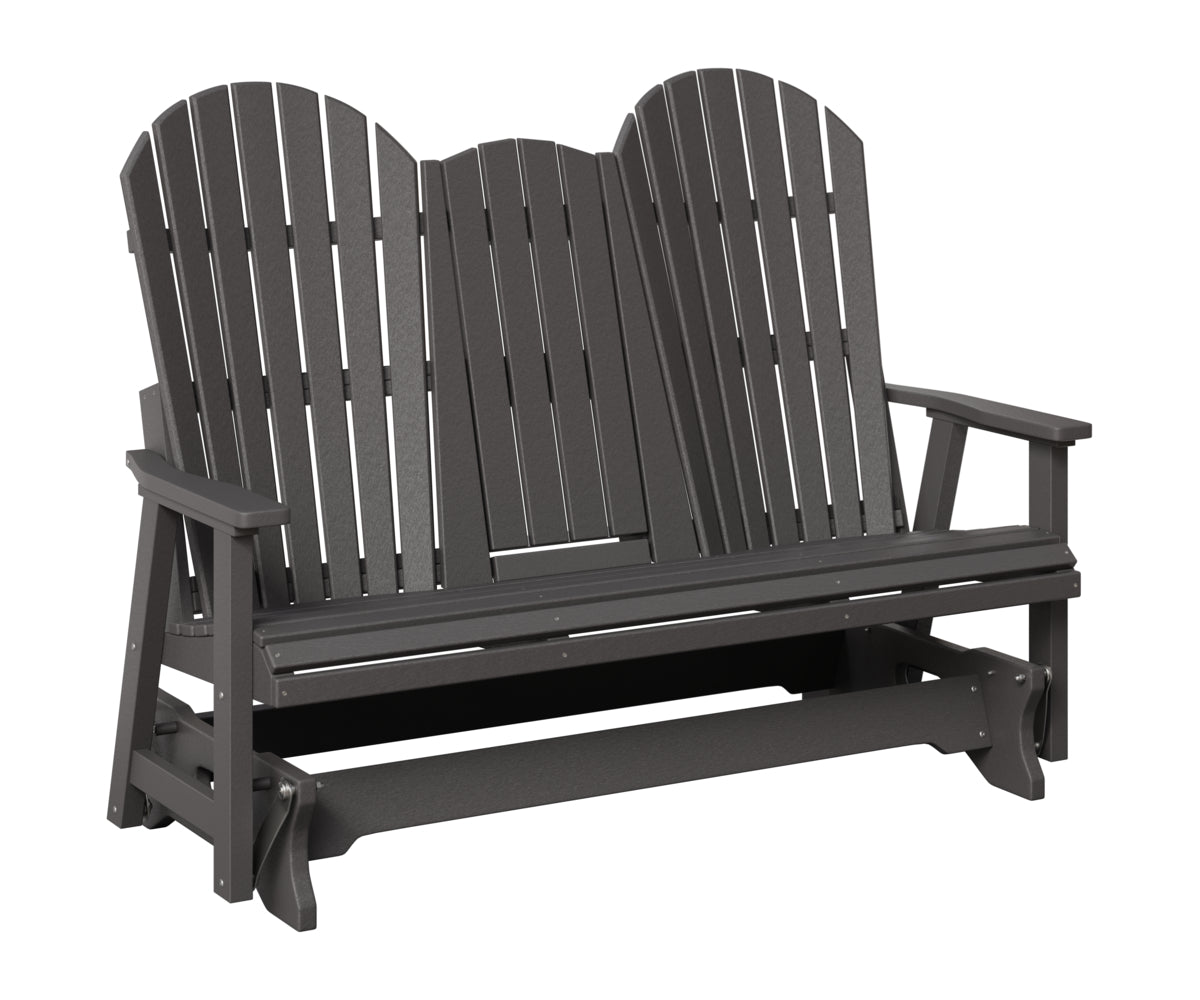 Comfo-Back Three Seat Glider w/Console Allochrome Brackets