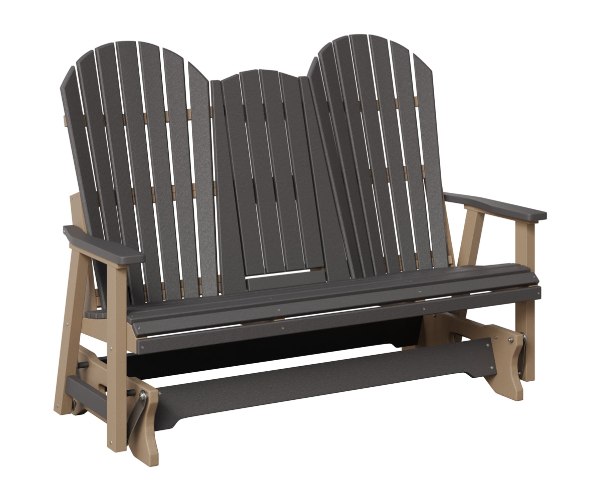 Comfo-Back Three Seat Glider w/Console Allochrome Brackets