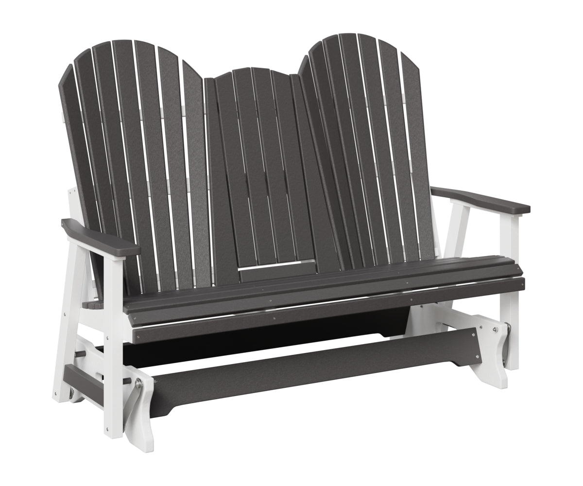 Comfo-Back Three Seat Glider w/Console Allochrome Brackets