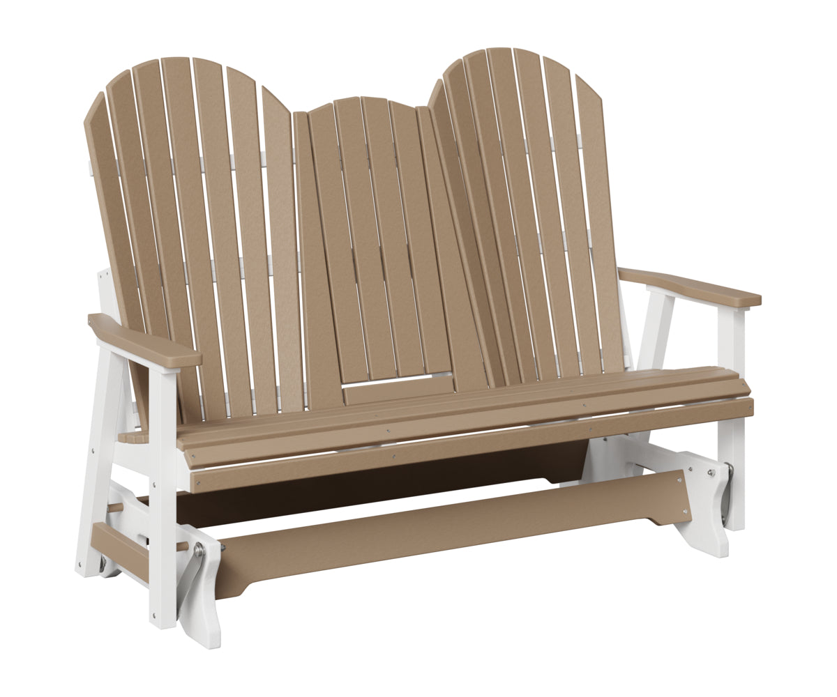 Comfo-Back Three Seat Glider w/Console Allochrome Brackets