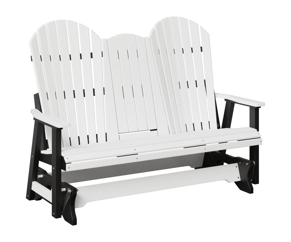 Comfo-Back Three Seat Glider w/Console Allochrome Brackets