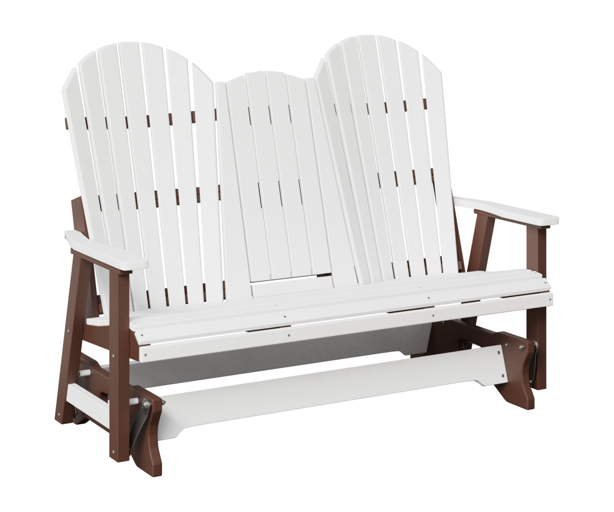 Comfo-Back Three Seat Glider w/Console Allochrome Brackets