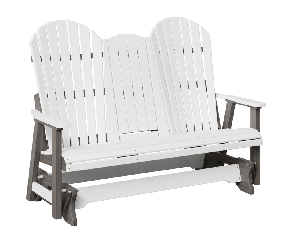 Comfo-Back Three Seat Glider w/Console Allochrome Brackets