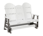 Comfo-Back Three Seat Glider w/Console Allochrome Brackets