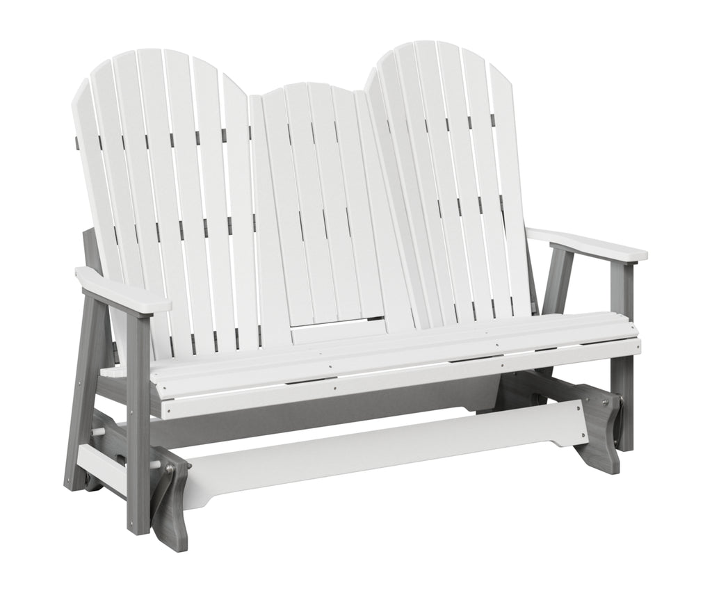 Comfo-Back Three Seat Glider w/Console Allochrome Brackets