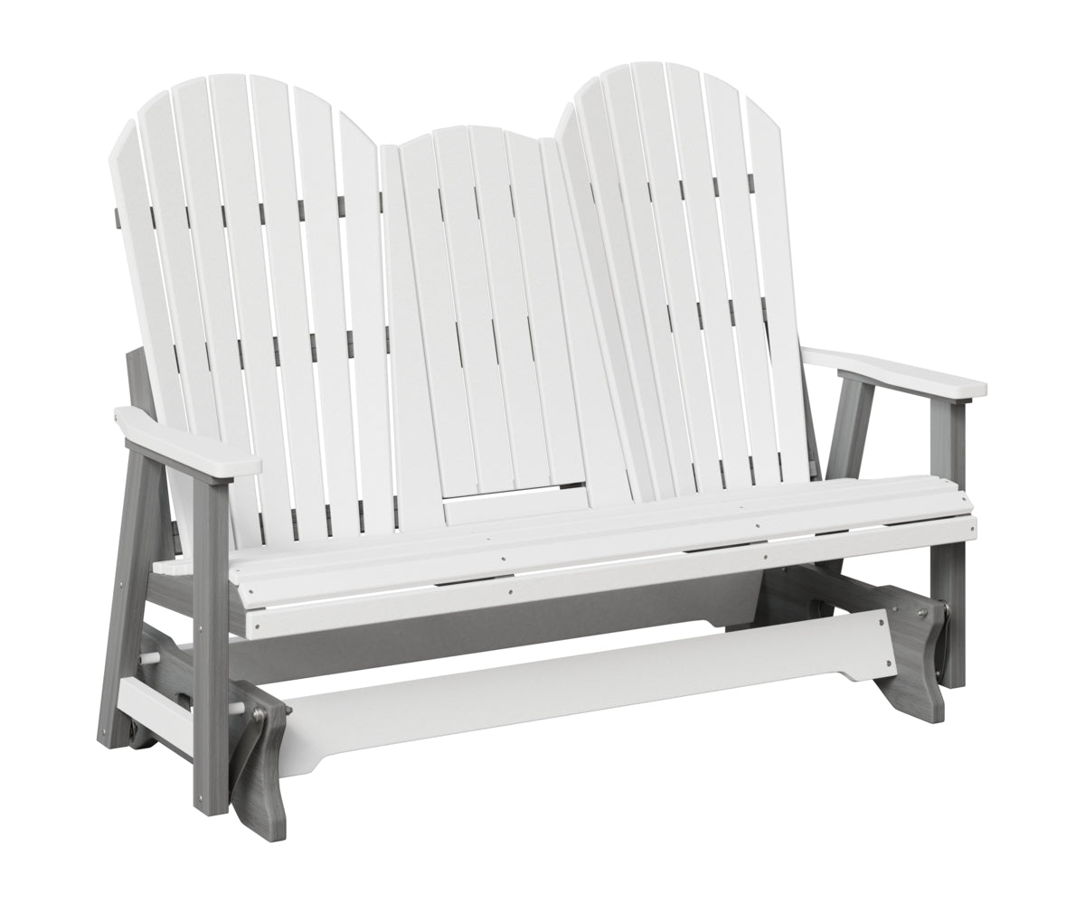 Comfo-Back Three Seat Glider w/Console Allochrome Brackets