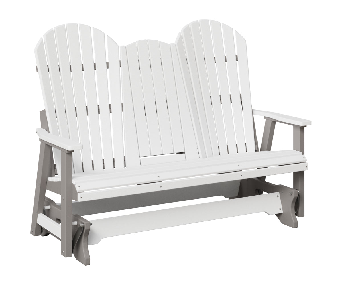 Comfo-Back Three Seat Glider w/Console Allochrome Brackets