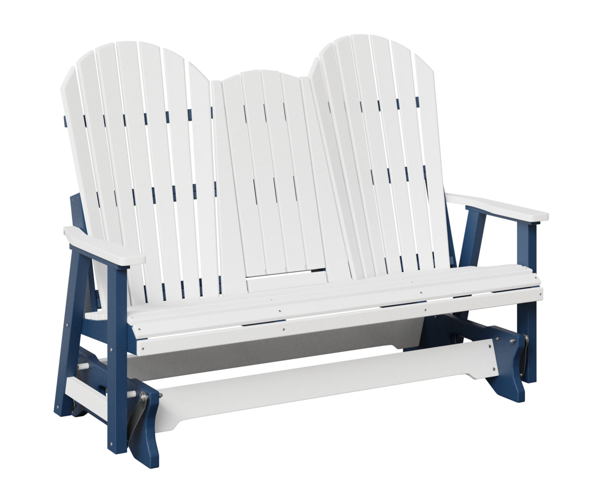 Comfo-Back Three Seat Glider w/Console Allochrome Brackets