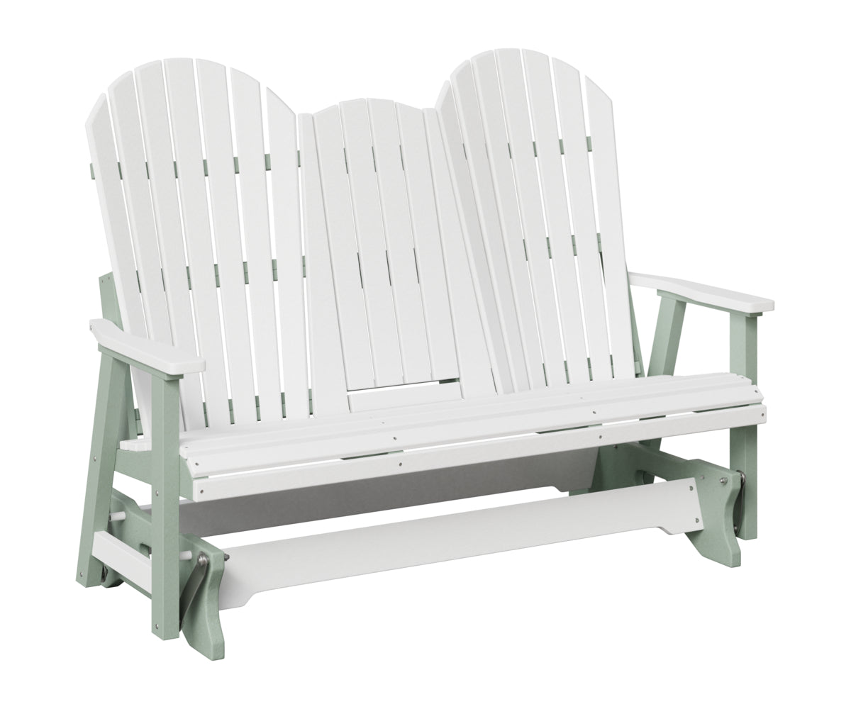 Comfo-Back Three Seat Glider w/Console Allochrome Brackets