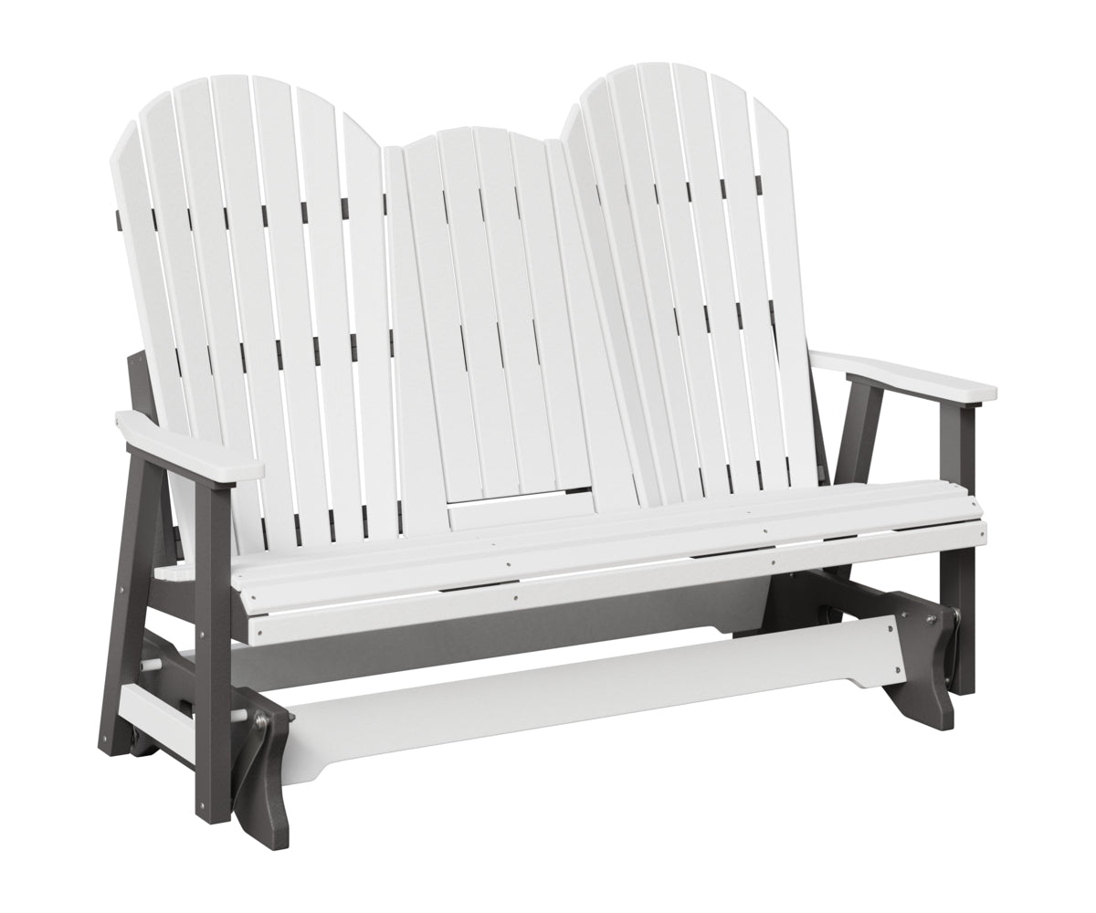 Comfo-Back Three Seat Glider w/Console Allochrome Brackets