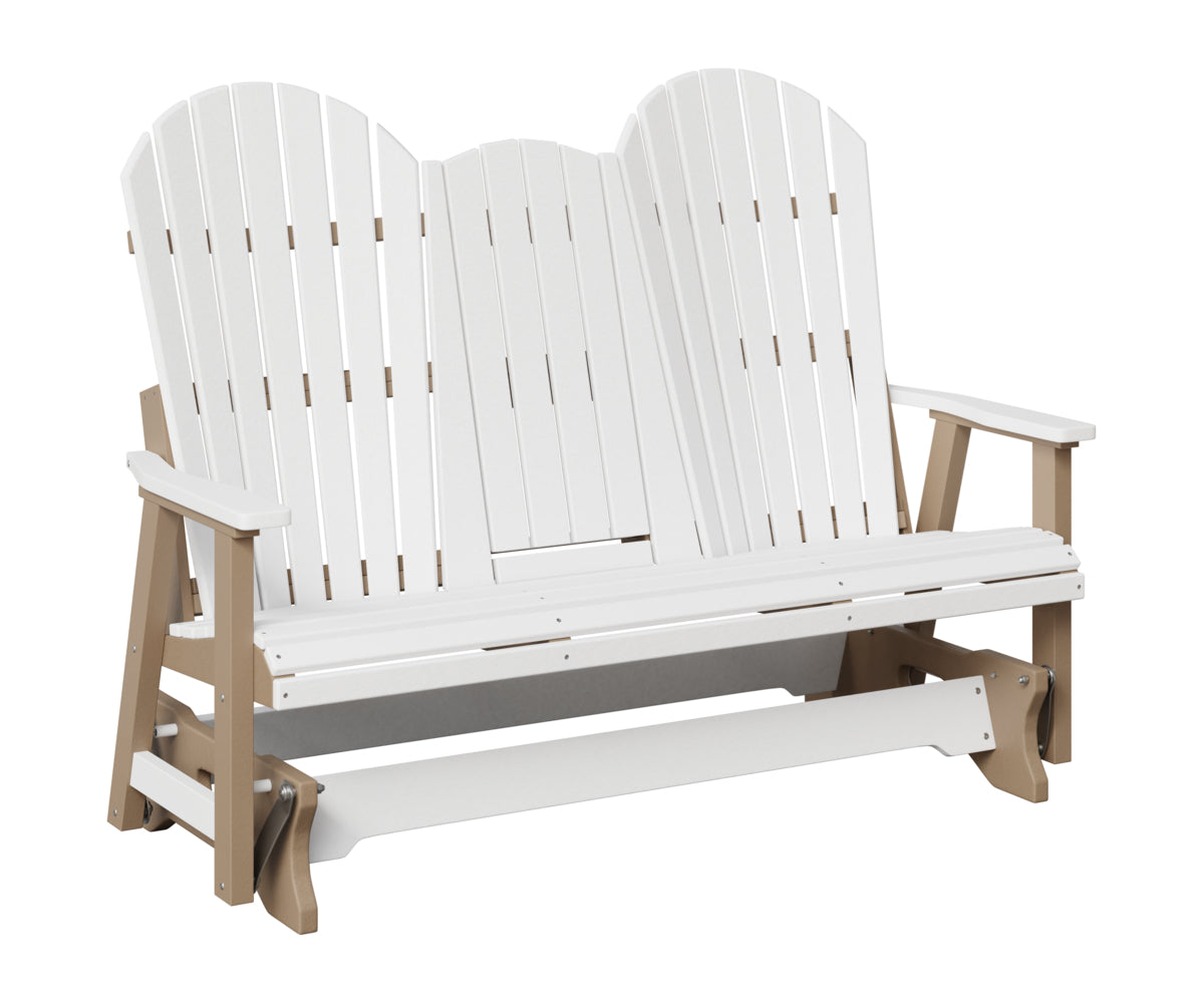 Comfo-Back Three Seat Glider w/Console Allochrome Brackets